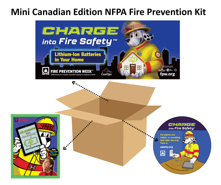 Canadian Edition NFPA Fire Prevention Mini Kit
