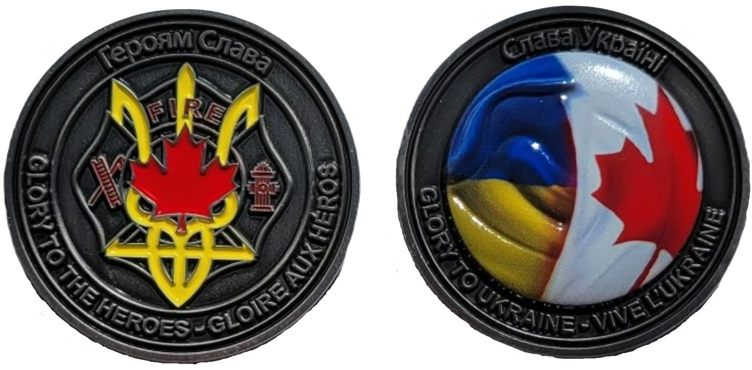Ukraine Fire and EMS Coin Set - Fundraiser