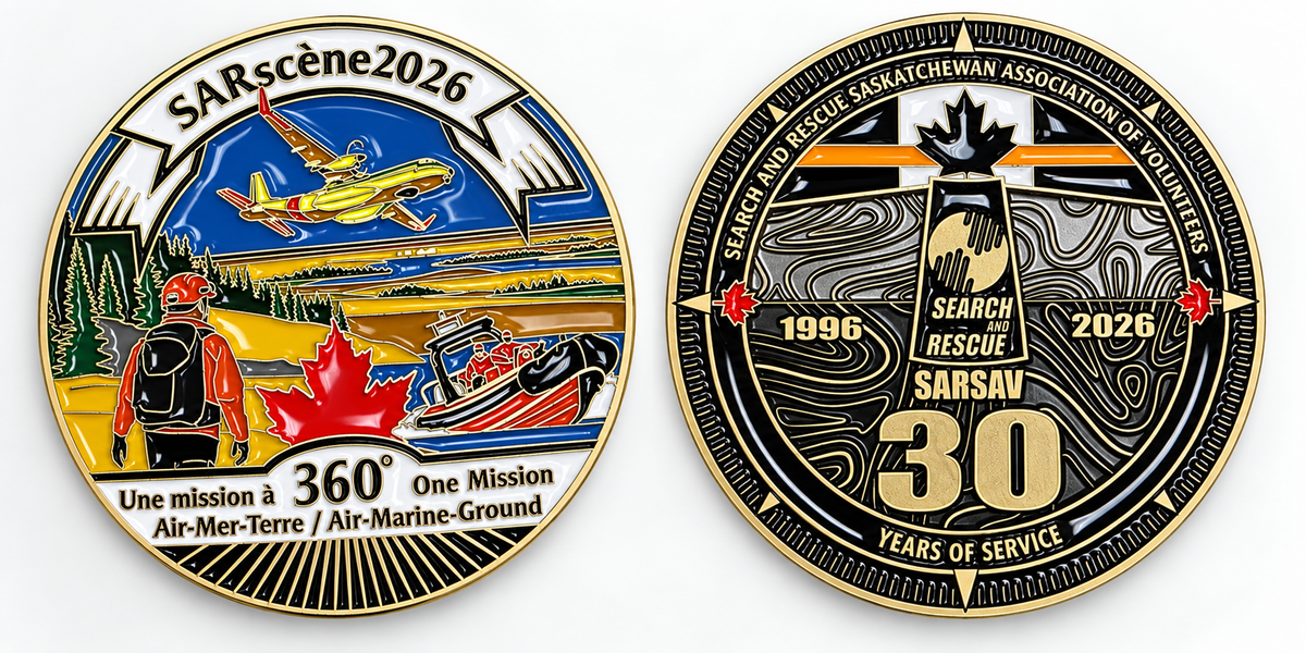 SARScene 2026 Challenge Coin