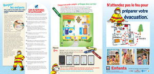 Fire Wont Wait. Plan your Escape. Kid Activity Books