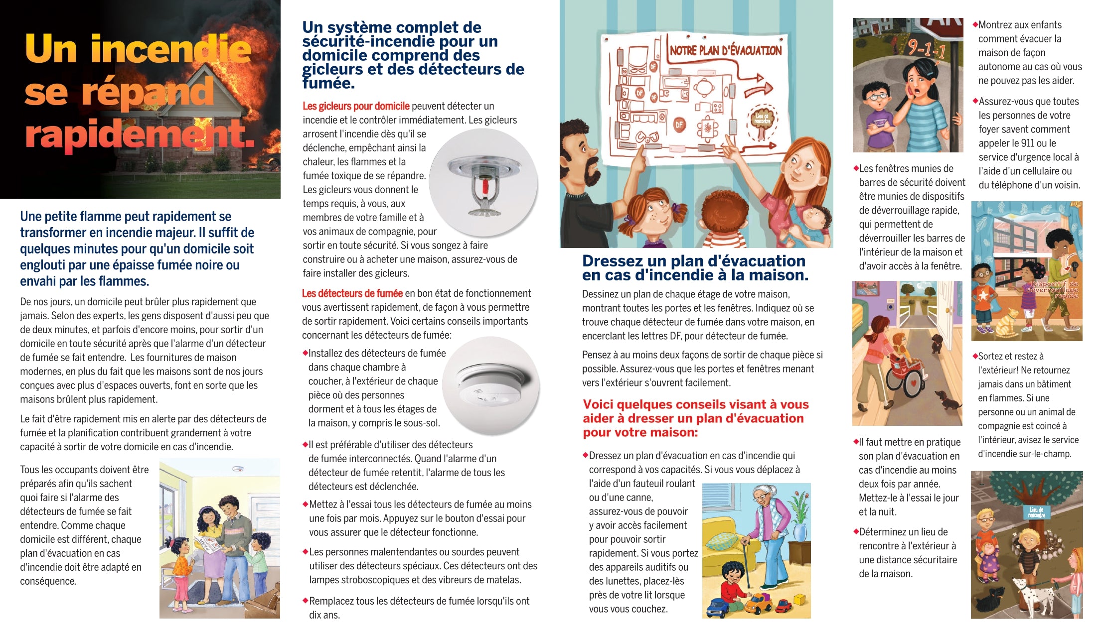 Fire Wont Wait. Plan your Escape. Brochures