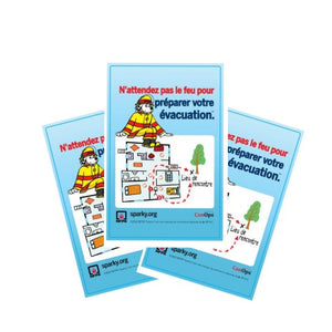 Fire Wont Wait. Plan your Escape. Magnets