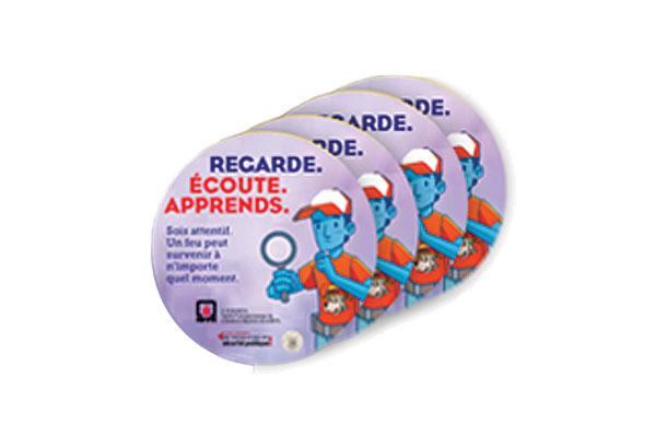 “Look. Listen. Learn.” Stickers / Regarde. Écoute. Apprends. Autocollant - CanOps