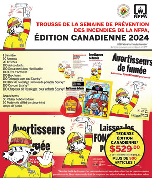 2024 Fire Prevention Week Canadian edition kit in French