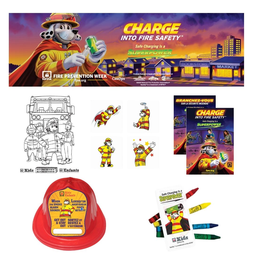 NFPA® Canadian Edition Fire Prevention Kit - English 100 & 300