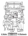 Sparky® Fire Truck and Friends Coloring Pad