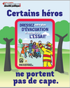 NFPA Not Every Hero Wears a Cape – Canadian Edition Magnets / Édition Canadien Aimants - CanOps