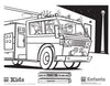Sparky® Fire Truck Coloring Pad