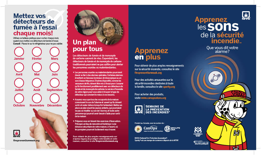 2021 learn the sounds of fire safety adult brochures