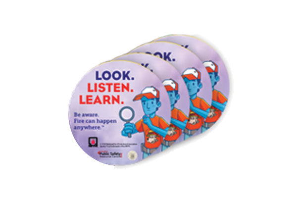 “Look. Listen. Learn.” Stickers / Regarde. Écoute. Apprends. Autocollant - CanOps